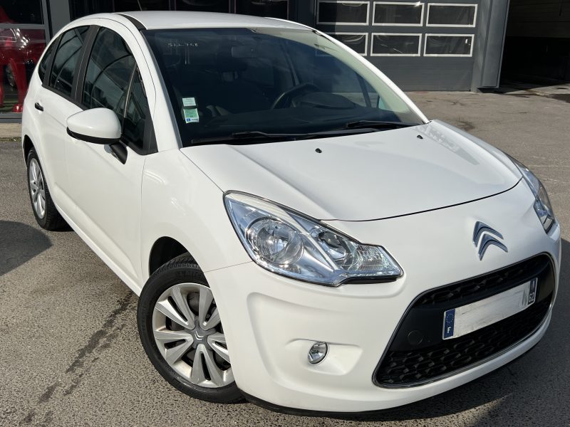 CITROEN C3 II CONFORT 1.0 68 Cv 1ERE MAIN / 38 100 Kms CRIT AIR 1 BLUETOOTH 5 PORTES - GARANTIE 1 AN