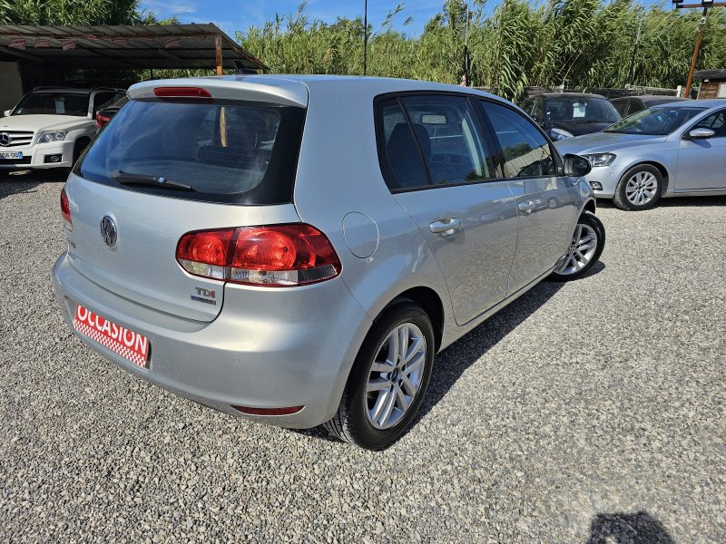 VOLKSWAGEN GOLF 6 1,6 TDI 105 CH BLUEMOTION CONFORTLINE GPS 