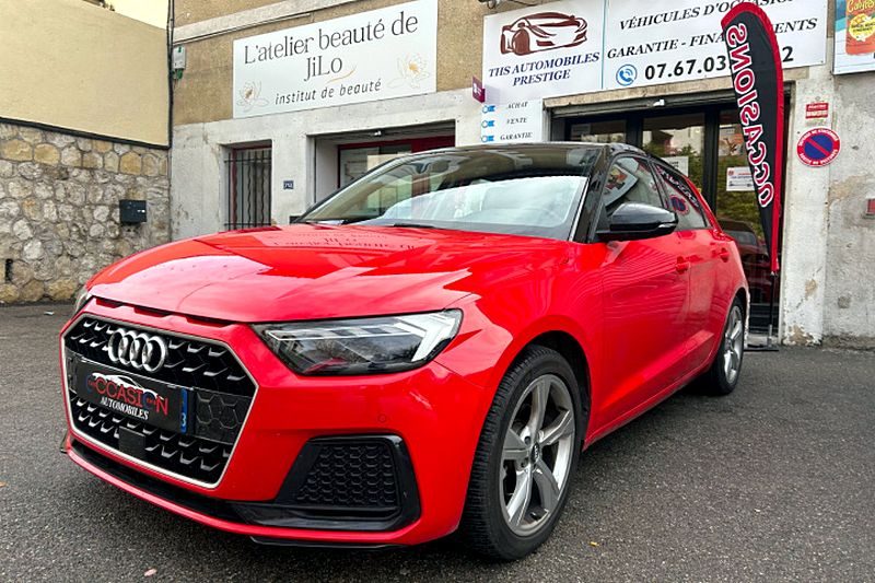 AUDI A1 SPORTBACK TFSI 116 ch Design Luxe - CarPlay / GPS / Camera de Recul / Pre Sens / Garantie