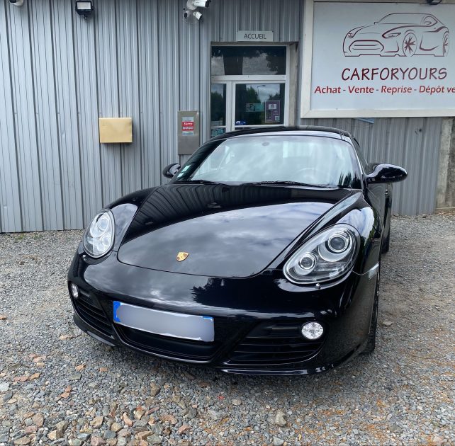 PORSCHE CAYMAN S 987 3.4 320 CV 2009 SUIVI COMPLET