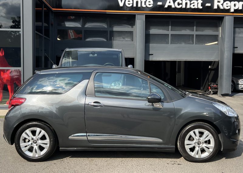 CITROEN DS3 SO CHIC 1.6 E HDI 92 Cv BOITE AUTOMATIQUE GPS BLUETOOTH 67 700 Kms - GARANTIE 1 AN