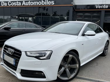 AUDI A5 COUPE PHASE 2 S-LINE 2.0 TDI 190 TOIT OUVRANT CUIR 51 200 Kms ORIGINE FRANCE - GARANTIE 1 AN