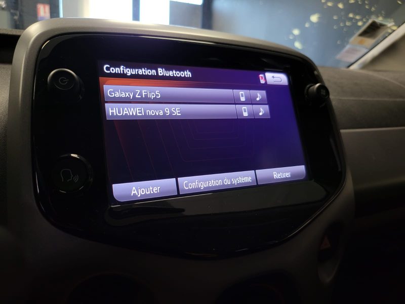 TOYOTA AYGO 1.0 72cv XPLAY CAMERA DE RECUL / CARPLAY / CLIMATISATION