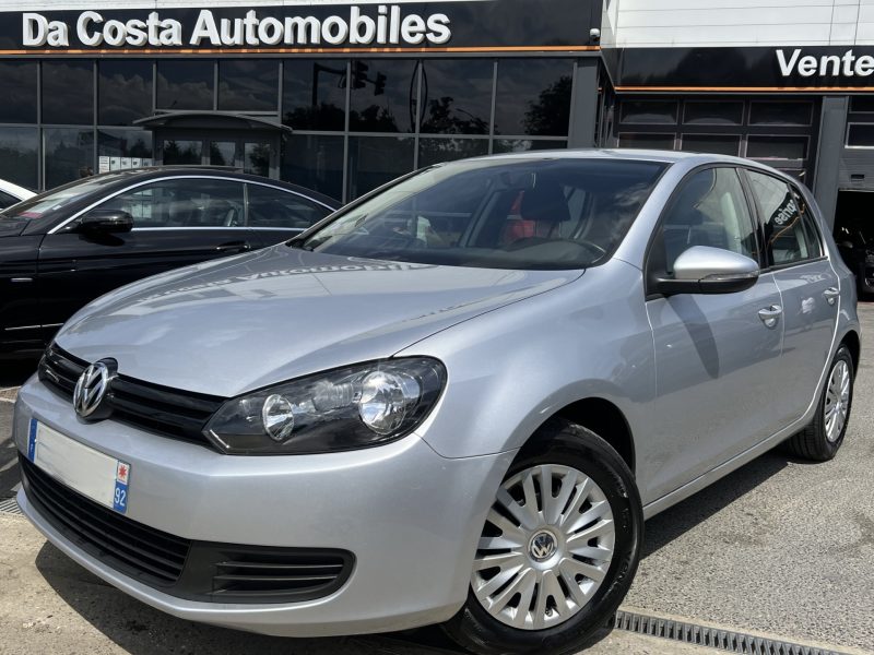 VOLKSWAGEN GOLF 6 VI 1.4 80 Cv 5 PORTES / CLIMATISATION BLUETOOTH CRIT AIR 1 - GARANTIE 1 AN