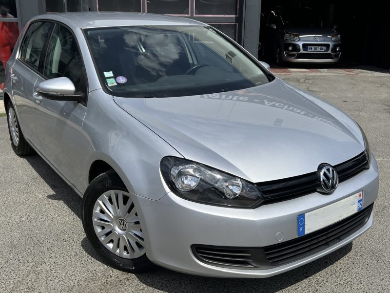 VOLKSWAGEN GOLF 6 VI 1.4 80 Cv 5 PORTES / CLIMATISATION BLUETOOTH CRIT AIR 1 - GARANTIE 1 AN