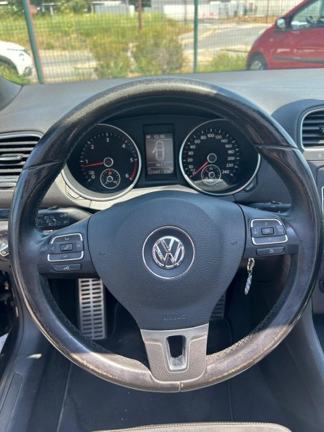 GOLF VI Cabriolet 1.6 TDI 105cv CARAT/CT OK/ Distribution OK