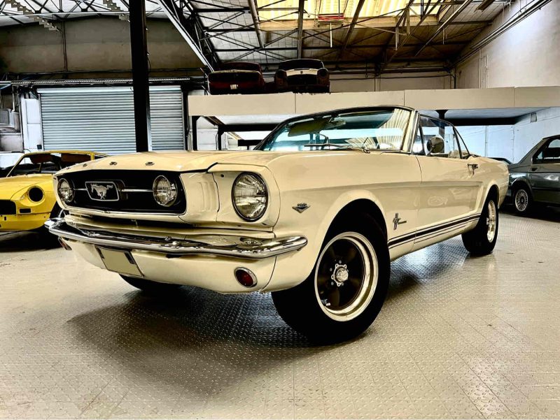 FORD MUSTANG GT 289 1966 CABRIOLET BOITE MANUELLE 5