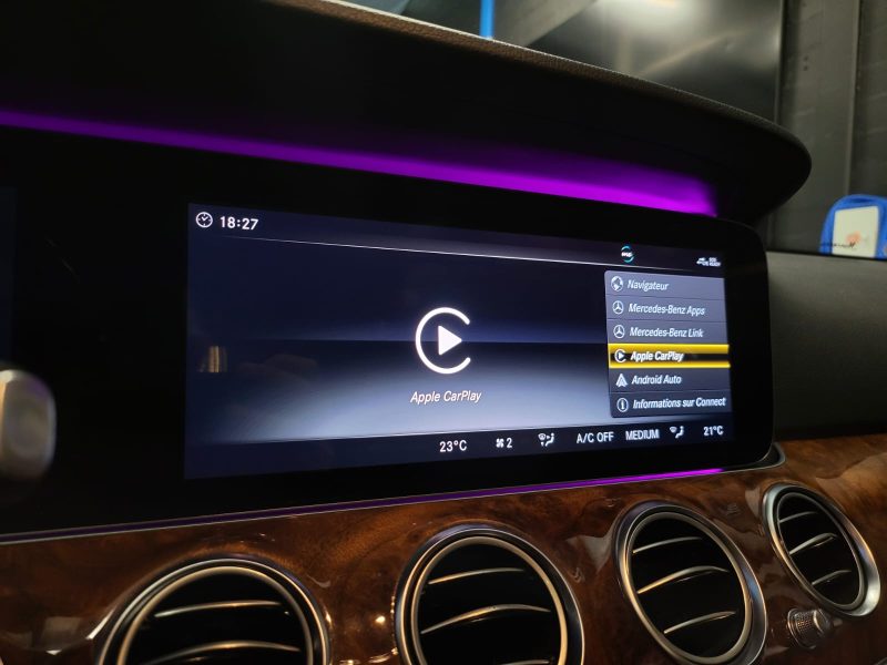 MERCEDES CLASSE E 250 211cv BUSINESS EXECUTIVE  9G-TRONIC TO / TETE HAUTE / 360° / ANGLE M / CARPLAY