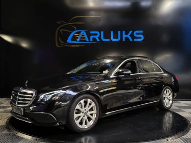 MERCEDES CLASSE E 220d 194cv AVANGARDE 9G-TRONIC TOIT OUVRANT / TETE HAUTE / ANGLE MORT / 360°