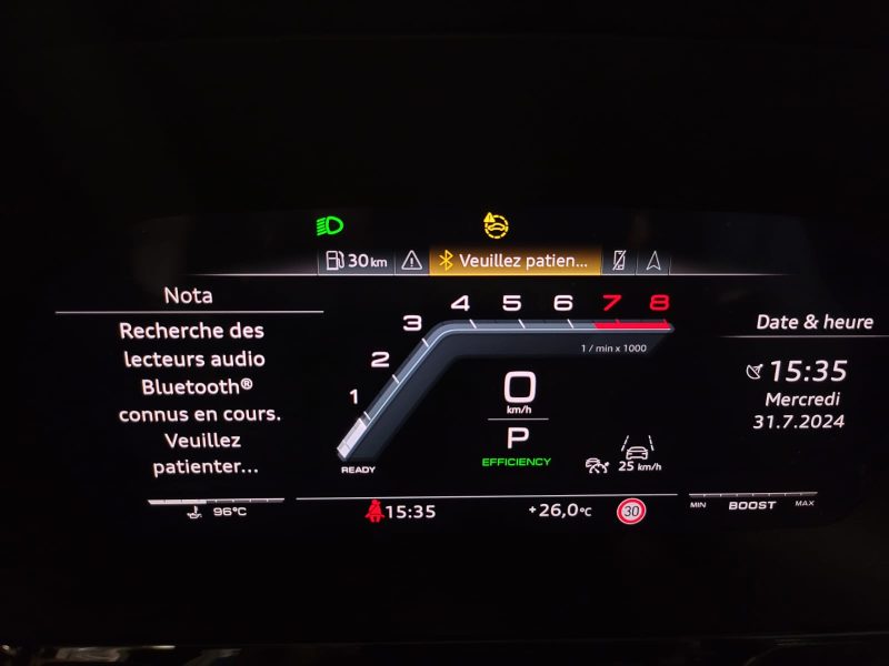 AUDI S3 2.0 TFSI 310cv QUATTRO / TOIT OUVRANT+SIEGES ELECTRIQUES+BANG & OLUFSEN+CARPLAY