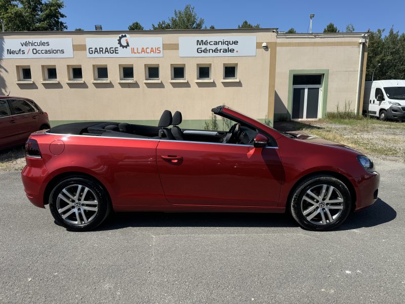 VOLKSWAGEN GOLF VI CABRIOLET 1.6 TDI 105 CONFORTLINE