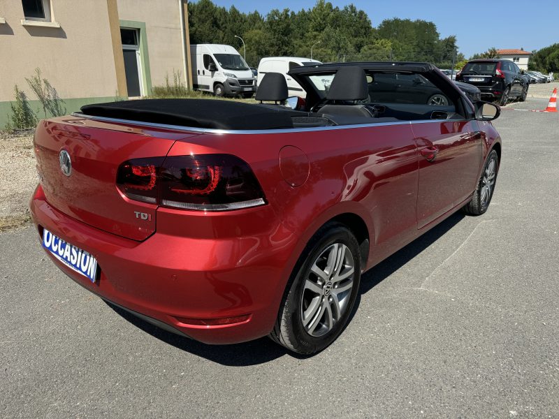 VOLKSWAGEN GOLF VI CABRIOLET 1.6 TDI 105 CONFORTLINE