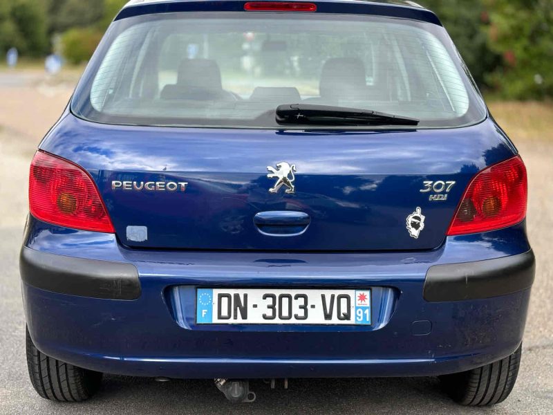 PEUGEOT 307 1.6 HDi 1560cm3 110cv  "Véhicule à petit prix"