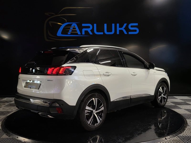 PEUGEOT 3008 1.6 THP Hybrid EAT8 224cv GT LINE / SUIVI PEUGEOT / TOIT OUVRANT / CUIR CHAUFFANT ET MA