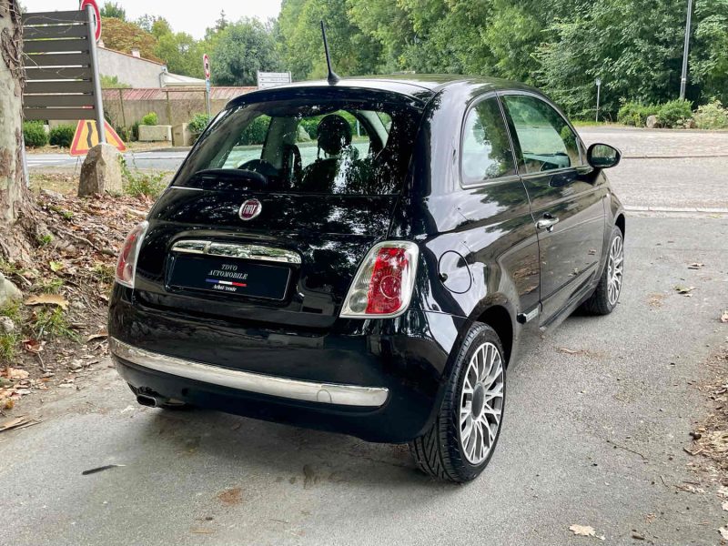 FIAT 500 1.2 69cv LOUNGE + TOIT PANO + DISTRI OK