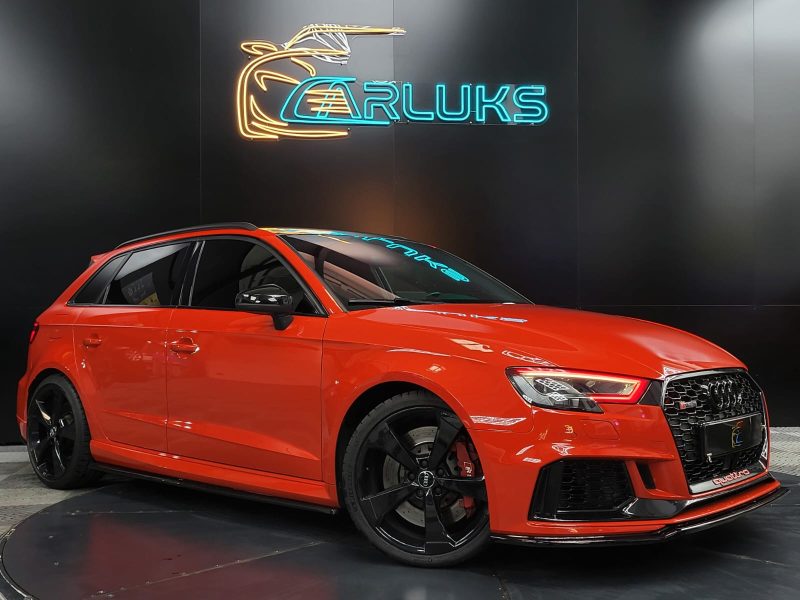 AUDI RS3 SPORTBACK 2.5 TFSI 400cv Quattro Boîte Auto S-Tronic7 / REPROGRAMMATION DE 500cv