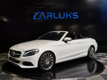 MERCEDES CLASSE C CABRIOLET 220 D 4 MATIC 9G-TRONIC CAMERA / SIEGES ELECTRIQUES/ RADARS 