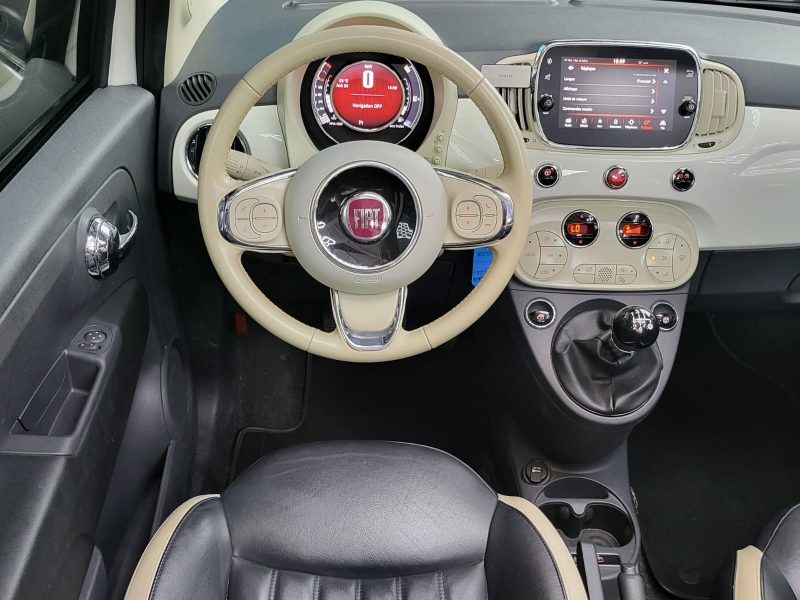 FIAT 500C Cabriolet 1.2 MPi 69cv Lounge BVM5