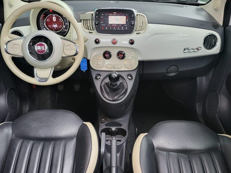 FIAT 500C Cabriolet 1.2 MPi 69cv Lounge BVM5