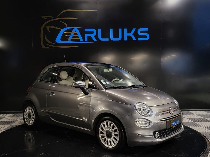 FIAT 500 0.9 8V 85 TWIN AIR LOUNGE / TOIT PANORAMIQUE / PACK CHROME / VIRTUAL COCKPIT  