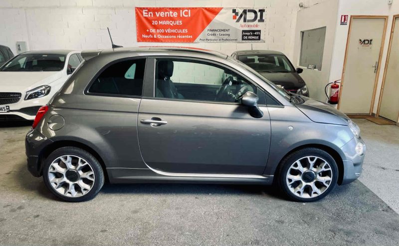 138€€/mois Fiat 500 Sport Hybrid 70ch