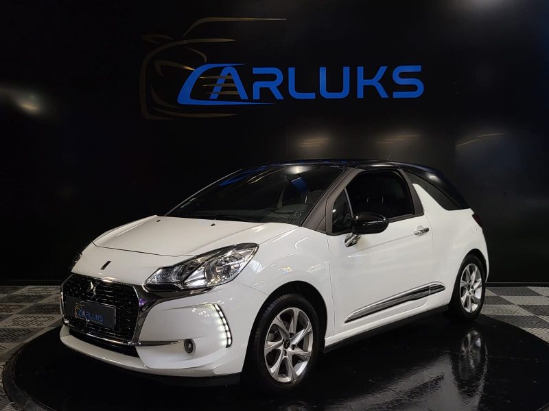 DS DS 3 1.2 VTi 82cv SO CHIC BLUETOOTH / AIDE AU STATIONNEMENT AR / REGULATEUR DE VITESSE