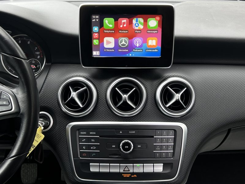 MERCEDES-BENZ CLASSE A 180 III (2) 1.6 122 1ERE MAIN TOIT OUVRANT CAMERA APPLE CARPLAY Garantie 1 an