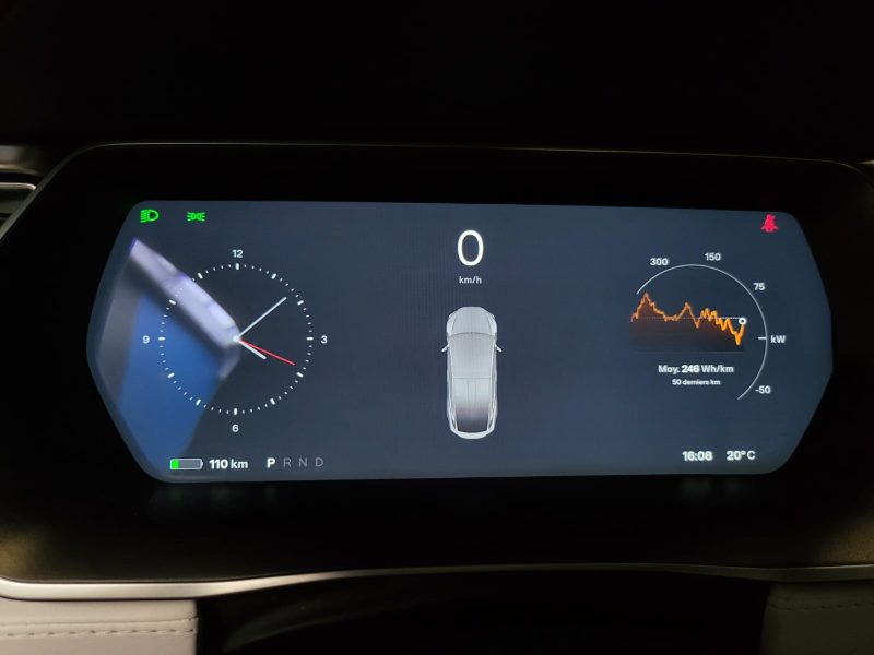 TESLA MODEL X 100D 525cv DUAL MOTOR / AUTOPILOT+CAMERA 360°+SIEGES CHAUFFANTS+ATTELAGE+VIRTUAL COCK 