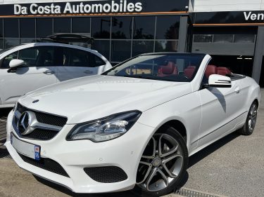 MERCEDES-BENZ CLASSE E 5 V PHASE 2 CABRIOLET 220 D 2.2 170 Cv BVA7 APPLE & ANDROID - GARANTIE 1 AN