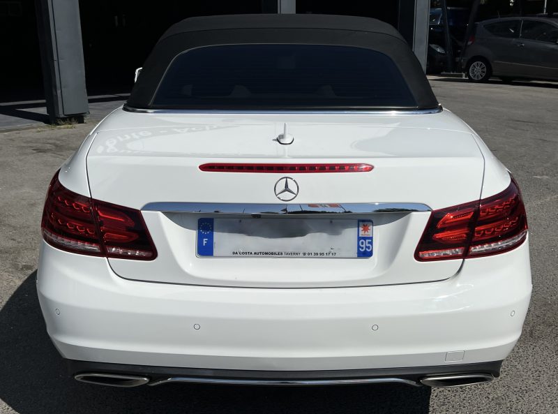 MERCEDES-BENZ CLASSE E 5 V PHASE 2 CABRIOLET 220 D 2.2 170 Cv BVA7 APPLE & ANDROID - GARANTIE 1 AN