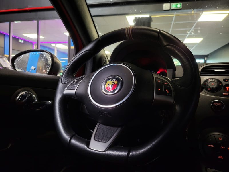 ABARTH 595 1.4 T- JET COMPETIZIONE 180 cv /1ER MAIN+CABRIOLET+SIEGES BAQUET+SUIVIE NEUBAUER/