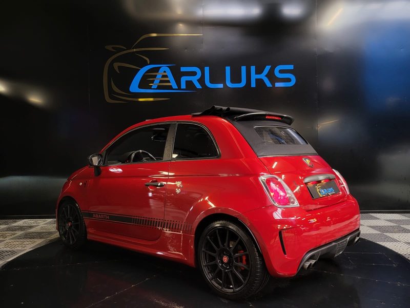 ABARTH 595 1.4 T- JET COMPETIZIONE 180 cv /1ER MAIN+CABRIOLET+SIEGES BAQUET+SUIVIE NEUBAUER/