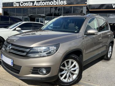 VOLKSWAGEN TIGUAN PHASE 2 SPORT 2.0 TDI 110 Cv 43 100 Kms TOIT OUVRANT GPS BLUETOOTH - GARANTIE 1 AN