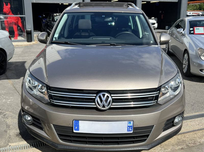 VOLKSWAGEN TIGUAN PHASE 2 SPORT 2.0 TDI 110 Cv 43 100 Kms TOIT OUVRANT GPS BLUETOOTH - GARANTIE 1 AN