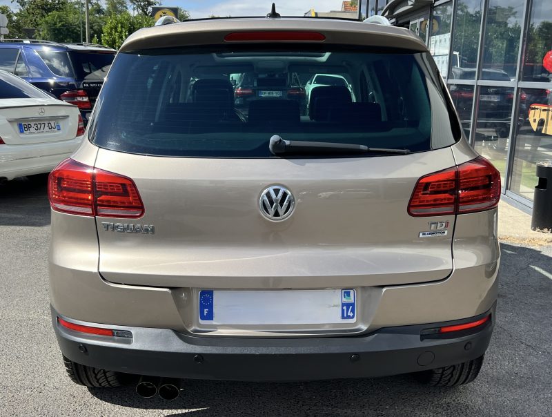 VOLKSWAGEN TIGUAN PHASE 2 SPORT 2.0 TDI 110 Cv 43 100 Kms TOIT OUVRANT GPS BLUETOOTH - GARANTIE 1 AN