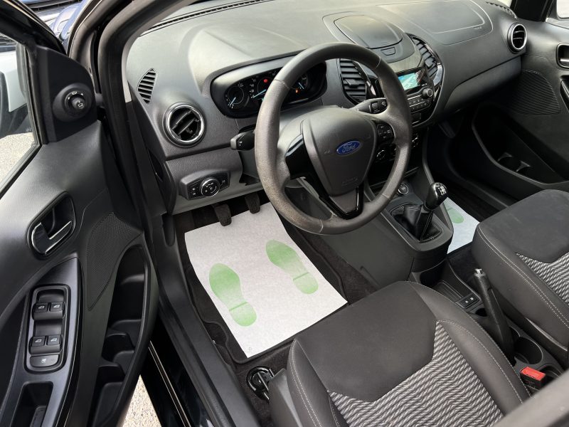 FORD KA+ PHASE 2 BLACK EDITION 1.2 TI-VCT 85 Cv 5 PORTES CLIM BLUETOOTH CRIT AIR 1 - GARANTIE 1 AN