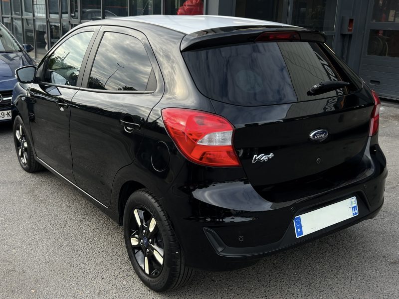 FORD KA+ PHASE 2 BLACK EDITION 1.2 TI-VCT 85 Cv 5 PORTES CLIM BLUETOOTH CRIT AIR 1 - GARANTIE 1 AN