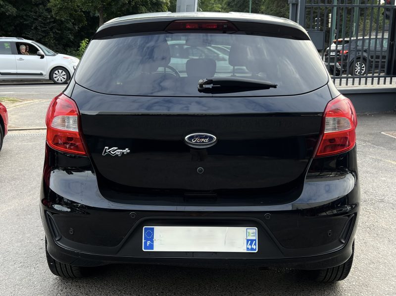 FORD KA+ PHASE 2 BLACK EDITION 1.2 TI-VCT 85 Cv 5 PORTES CLIM BLUETOOTH CRIT AIR 1 - GARANTIE 1 AN