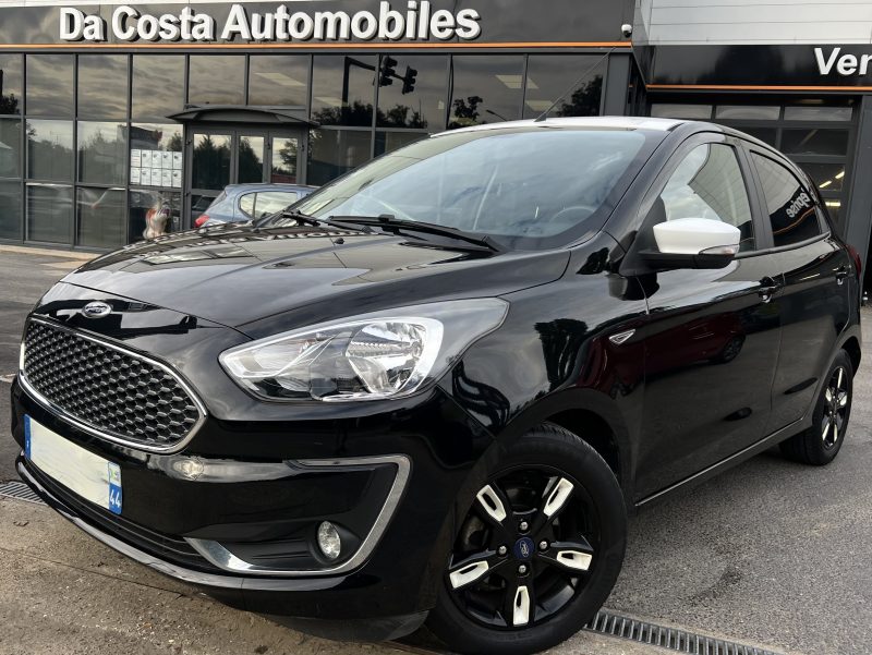 FORD KA+ PHASE 2 BLACK EDITION 1.2 TI-VCT 85 Cv 5 PORTES CLIM BLUETOOTH CRIT AIR 1 - GARANTIE 1 AN