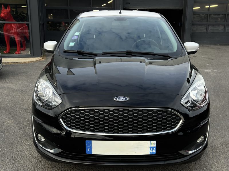 FORD KA+ PHASE 2 BLACK EDITION 1.2 TI-VCT 85 Cv 5 PORTES CLIM BLUETOOTH CRIT AIR 1 - GARANTIE 1 AN