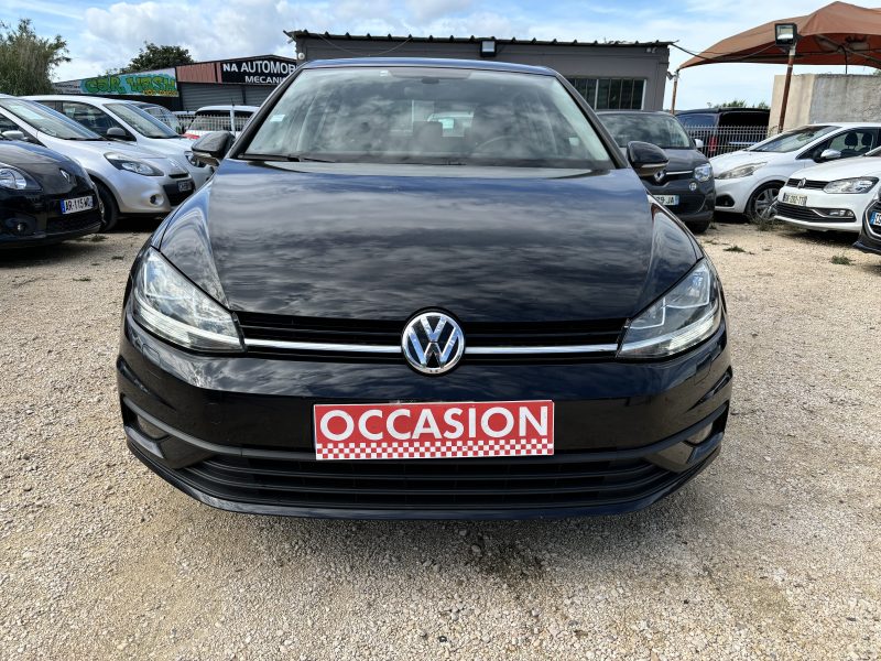 VOLKSWAGEN GOLF VII 2017 noir