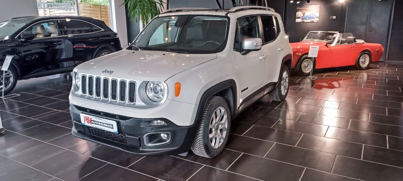 JEEP RENEGADE 1.4i MULTIAIR 140CV Automatique LIMITED Toit pano, cuir, etc.