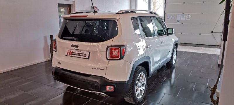 JEEP RENEGADE 1.4i MULTIAIR 140CV Automatique LIMITED Toit pano, cuir, etc.