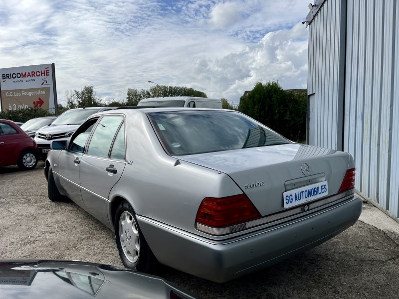 MERCEDES CLASSE S 600 SE L V12 104000 km excellent état