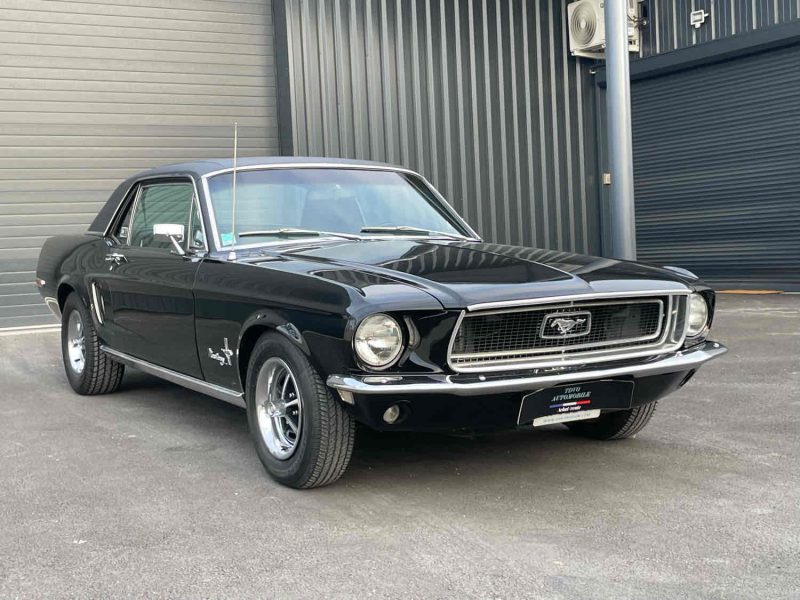 ford mustang 1968 4.7 l v8 289CI 271 Ch dossier de restauration