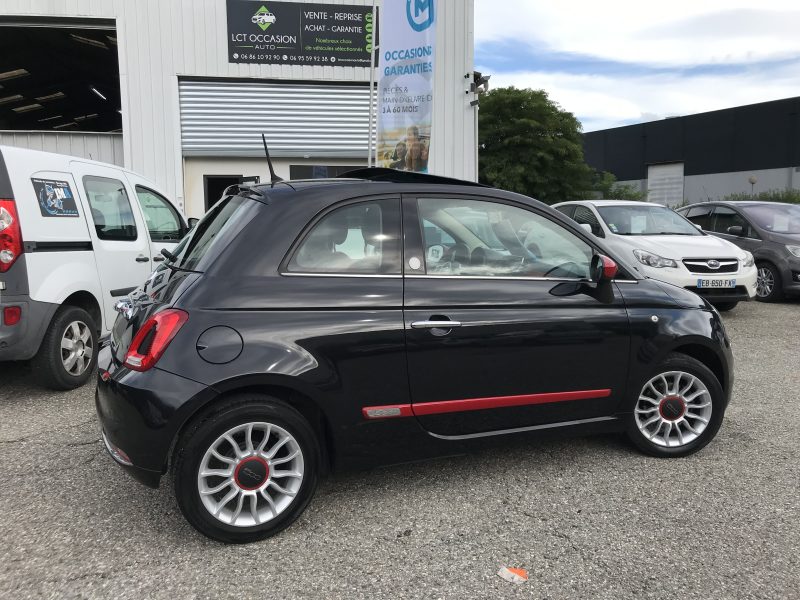 FIAT 500 III ph3 - 1.2 mpi 69cv S&S ROSSO AMORE EDIZIONE - GARANTIE 6 MOIS