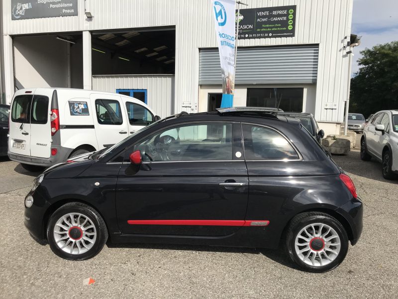 FIAT 500 III ph3 - 1.2 mpi 69cv S&S ROSSO AMORE EDIZIONE - GARANTIE 6 MOIS