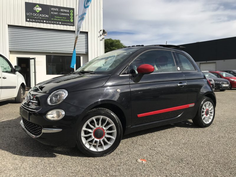 FIAT 500 III ph3 - 1.2 mpi 69cv S&S ROSSO AMORE EDIZIONE - GARANTIE 6 MOIS