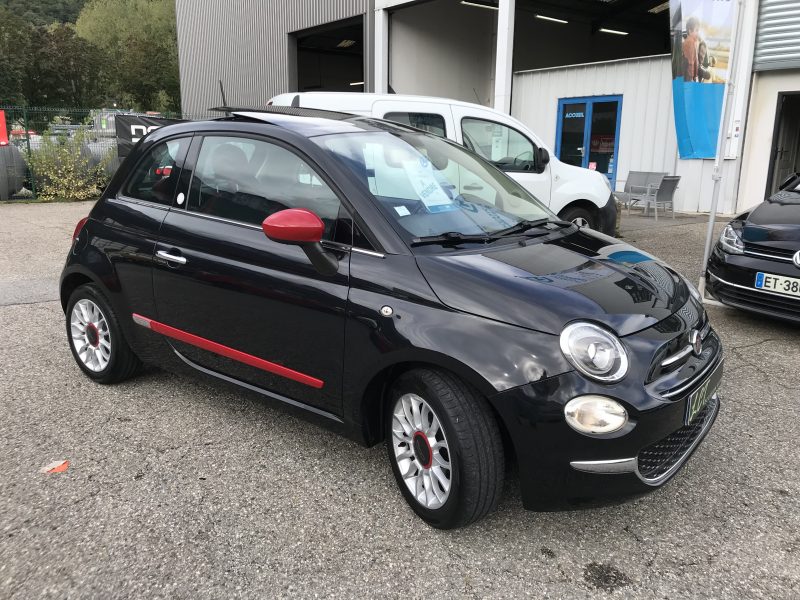 FIAT 500 III ph3 - 1.2 mpi 69cv S&S ROSSO AMORE EDIZIONE - GARANTIE 6 MOIS