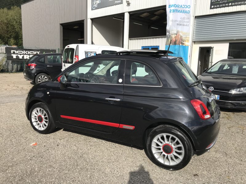 FIAT 500 III ph3 - 1.2 mpi 69cv S&S ROSSO AMORE EDIZIONE - GARANTIE 6 MOIS